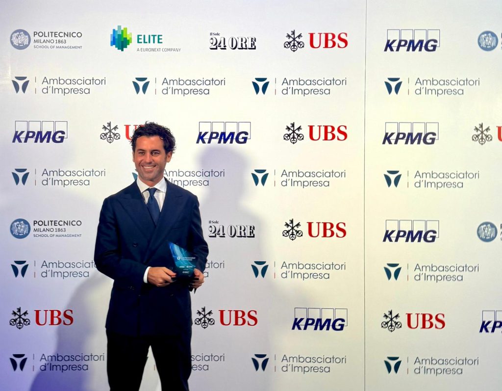 VED Srl premiata come “Ambasciatore d’Impresa 2025” alla Borsa Italiana di Milano